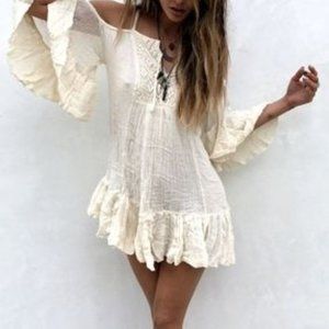 Jen's Pirate Booty El Matador Mini Dress Natural